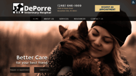 What Deporrevet.com website looked like in 2020 (4 years ago)