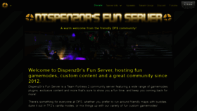 What Dfs.tf website looked like in 2020 (4 years ago)