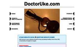What Doctoruke.com website looked like in 2020 (4 years ago)