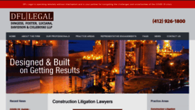 What Dfllegal.com website looked like in 2020 (4 years ago)
