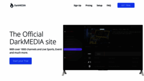 What Darkmedia.org website looked like in 2020 (4 years ago)