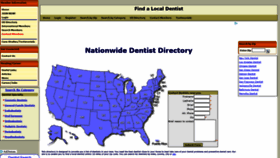What Dentist10.com website looked like in 2020 (4 years ago)