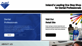 What Dmi.ie website looked like in 2020 (4 years ago)