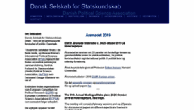 What Dpsa.dk website looked like in 2020 (4 years ago)