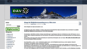 What Dav-lahr.de website looked like in 2020 (4 years ago)