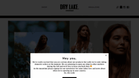 What Drylake.com website looked like in 2020 (4 years ago)