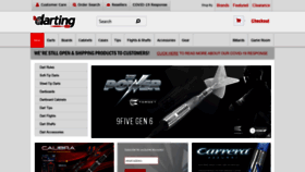 What Darting.com website looked like in 2020 (5 years ago)