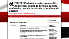 What Direction-electrique.fr website looked like in 2020 (4 years ago)