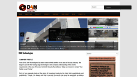 What D4ntech.com website looked like in 2020 (4 years ago)