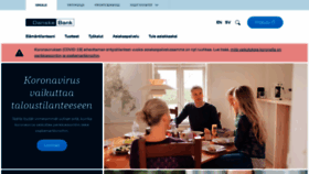 What Danskebank.fi website looked like in 2020 (4 years ago)