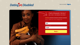 What Datingfordisabled.co.za website looked like in 2020 (4 years ago)