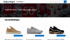 What Dagopdag.nl website looked like in 2020 (4 years ago)