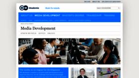 What Dw-akademie.de website looked like in 2020 (4 years ago)
