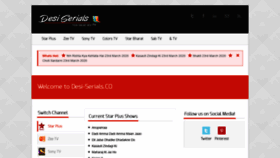 What Desi-serials.net website looked like in 2020 (4 years ago)