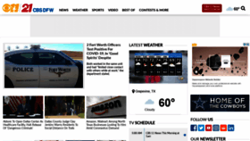 What Dfw.cbslocal.com website looked like in 2020 (4 years ago)