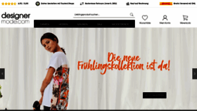 What Designermode.com website looked like in 2020 (4 years ago)