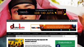 What Drakorindo.in website looked like in 2020 (4 years ago)