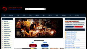 What Downloadgamepsp.com website looked like in 2020 (4 years ago)