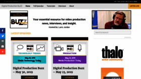 What Digitalproductionbuzz.com website looked like in 2020 (4 years ago)