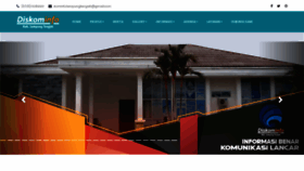 What Diskominfo.lampungtengahkab.go.id website looked like in 2020 (4 years ago)