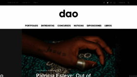 What Daomagazine.com website looked like in 2020 (4 years ago)