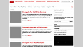 What Discografiaspormega.com website looked like in 2020 (4 years ago)