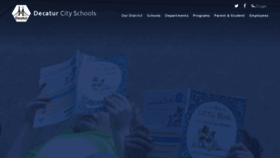 What Dcs.edu website looked like in 2020 (4 years ago)
