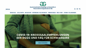 What Dggg.de website looked like in 2020 (4 years ago)