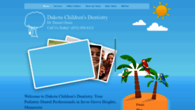 What Dakotachildrensdentistry.com website looked like in 2020 (4 years ago)
