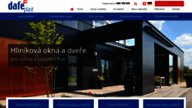 What Dafe.cz website looked like in 2020 (5 years ago)