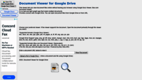 What Documentviewer.herokuapp.com website looked like in 2020 (4 years ago)