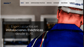 What Dielectric.es website looked like in 2020 (4 years ago)
