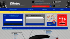 What Difotec-pieces-auto-nantes.fr website looked like in 2020 (4 years ago)