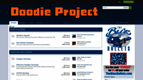 What Doodieproject.com website looked like in 2020 (4 years ago)