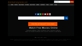 What Downloads-anymovies.com website looked like in 2020 (4 years ago)