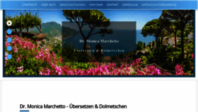 What Dr-marchetto-italienisch.de website looked like in 2020 (4 years ago)