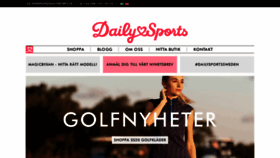 What Dailysports.com website looked like in 2020 (4 years ago)