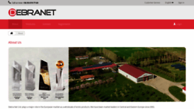 What Debranet.com website looked like in 2020 (4 years ago)