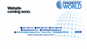 What Diagnosticworld.co.uk website looked like in 2020 (4 years ago)