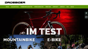 What Droessiger-bikes.com website looked like in 2020 (4 years ago)