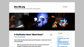 What Doc-ok.org website looked like in 2020 (4 years ago)
