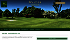 What Douglasgolf.ie website looked like in 2020 (4 years ago)