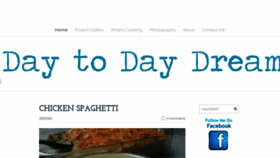 What Daytodaydreams.com website looked like in 2020 (4 years ago)