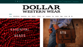 What Dollarwesternwear.com website looked like in 2020 (4 years ago)