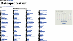 What Dateaprotestant.com website looked like in 2020 (4 years ago)