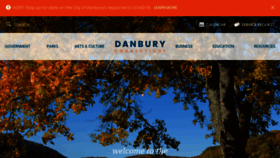 What Danbury-ct.gov website looked like in 2020 (4 years ago)
