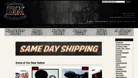 What Dkcustomproducts.com website looked like in 2020 (4 years ago)
