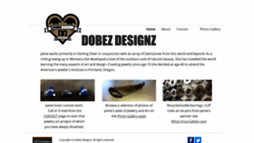 What Dobezdesignz.com website looked like in 2020 (4 years ago)
