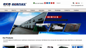 What Derflex-sign.com website looked like in 2020 (4 years ago)