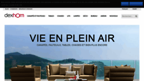 What Dexhom.com website looked like in 2020 (4 years ago)